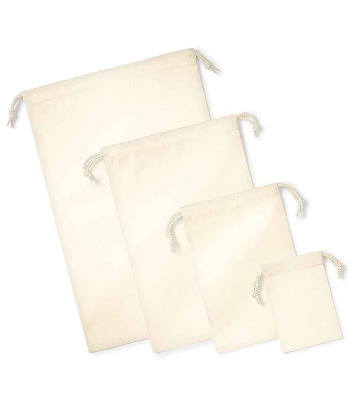 Westford Mill Westford Mill Organic Premium Cotton Stuff Bag in NAT