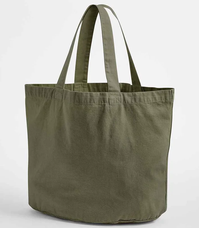 Westford Mill Westford Mill Garment Dyed Shopper in Vintage Moss