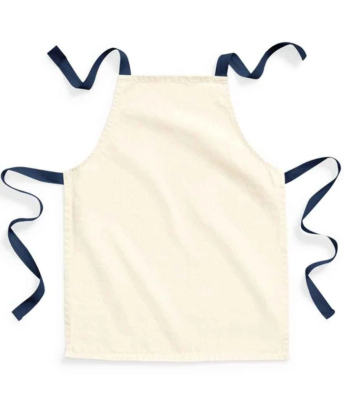 Westford Mill Westford Mill Fairtrade Kids Craft Apron in NT/FN
