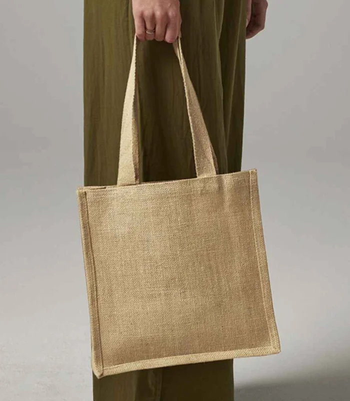 Westford Mill Westford Mill Jute Compact Tote Bag in NAT