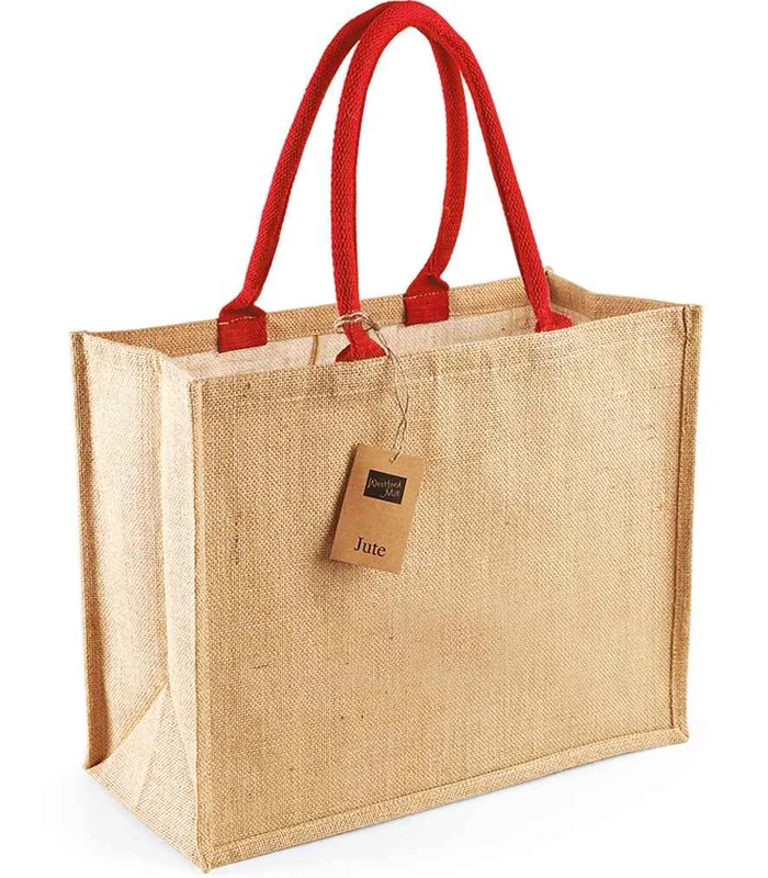 Westford Mill Westford Mill Jute Classic Shopper in NAT/B