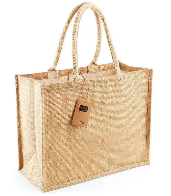 Westford Mill Westford Mill Jute Classic Shopper in NAT