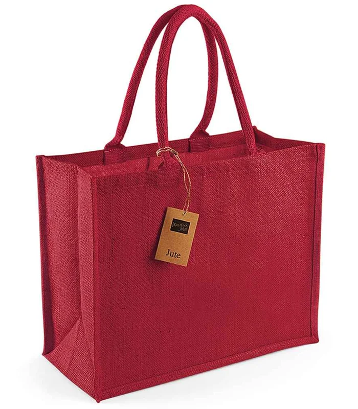Westford Mill Westford Mill Jute Classic Shopper in RD/RD