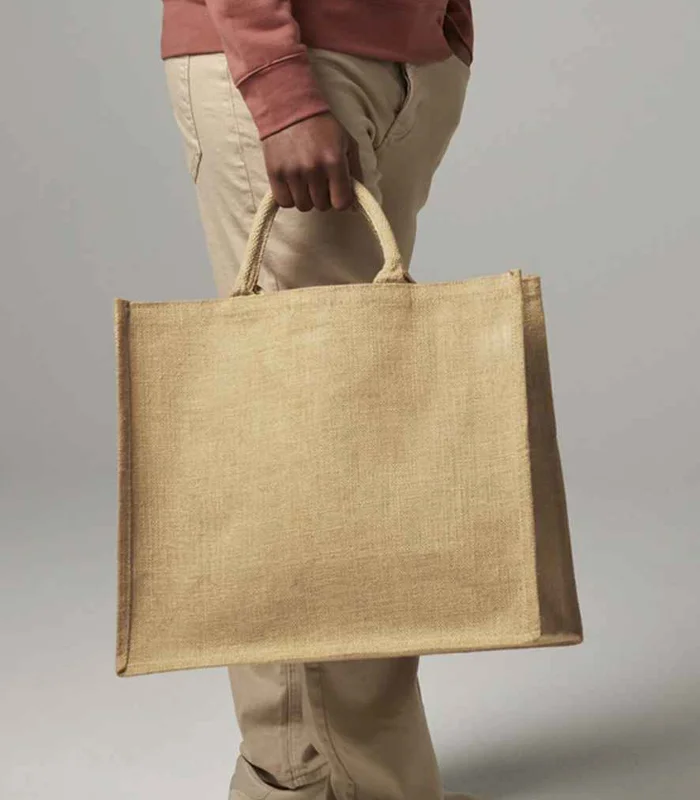 Westford Mill Westford Mill Jute Jumbo Shopper in NAT