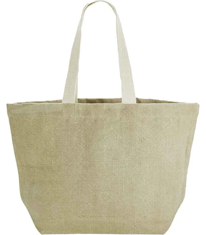 Westford Mill Westford Mill Soft Washed Jute Beach Bag in NAT
