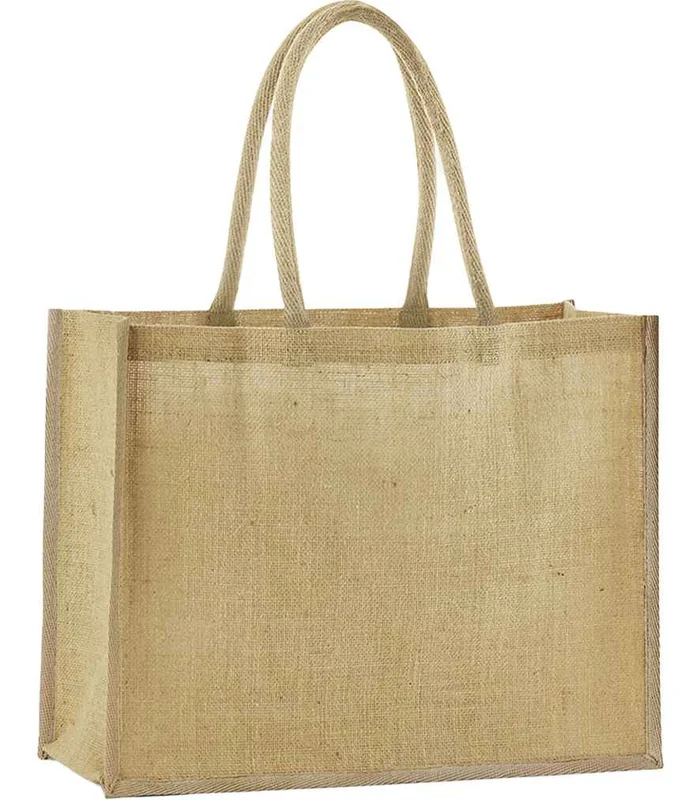 Westford Mill Westford Mill Natural Starched Jute Classic Shopper in NAT
