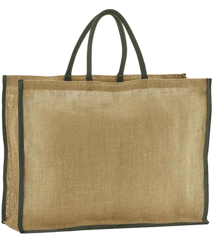 Westford Mill Westford Mill Natural Starched Jute Market Shopper in NT/OL