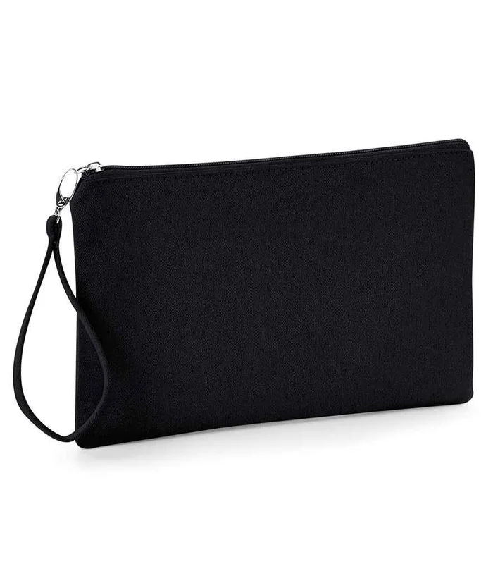 Westford Mill Westford Mill Canvas Wristlet Pouch in BK/BK