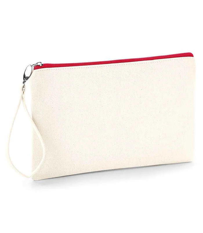 Westford Mill Westford Mill Canvas Wristlet Pouch in NT/RD