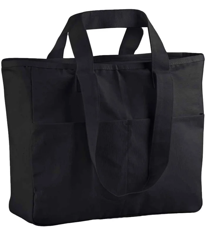 Westford Mill Westford Mill Double Handle Cargo Pocket Tote Bag in MSR