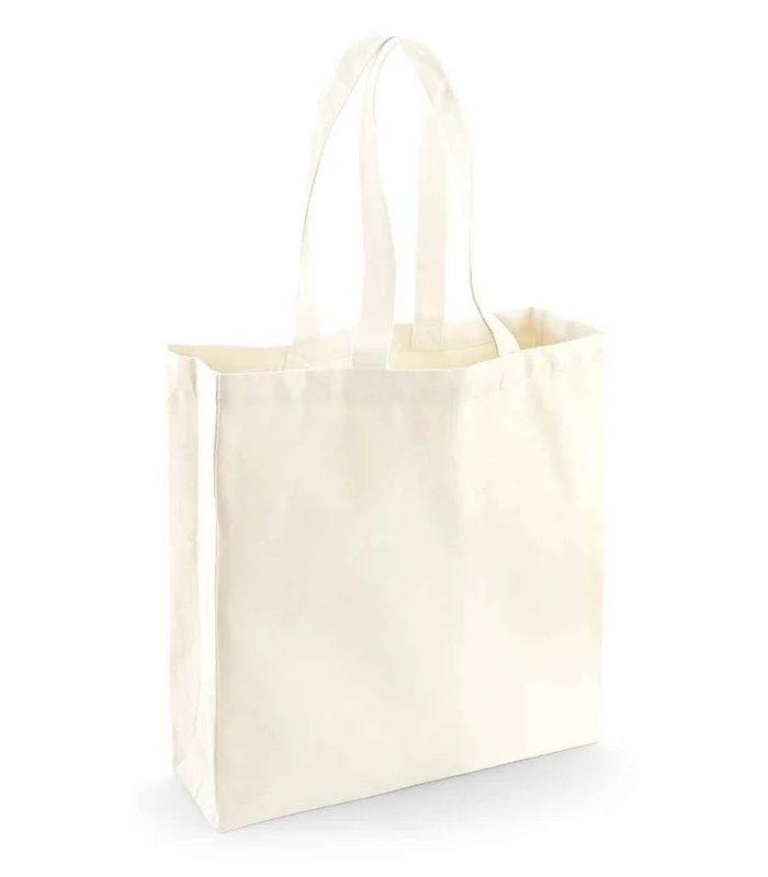 Westford Mill Westford Mill Fairtrade Cotton Classic Shopper in NAT