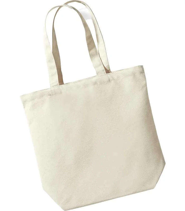 Westford Mill Westford Mill Fairtrade Cotton Camden Shopper in NAT