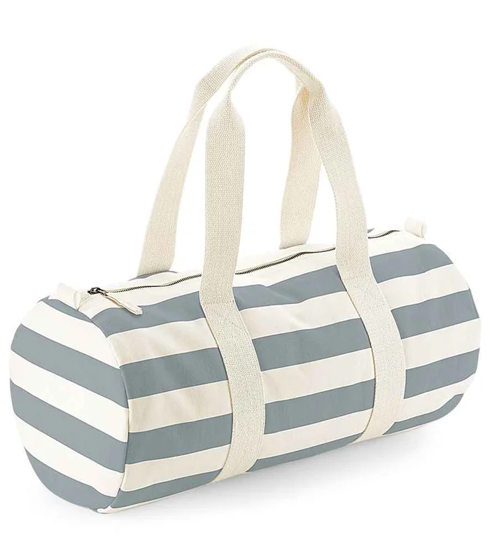 Westford Mill Westford Mill Nautical Barrel Bag in NT/GY