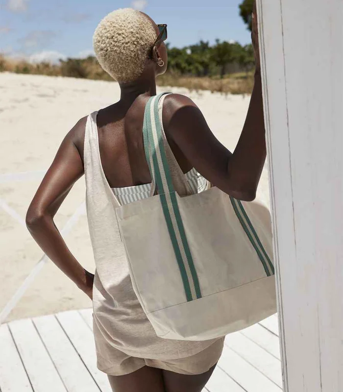 Westford Mill Westford Mill EarthAware® Organic Boat Bag in NT/AM