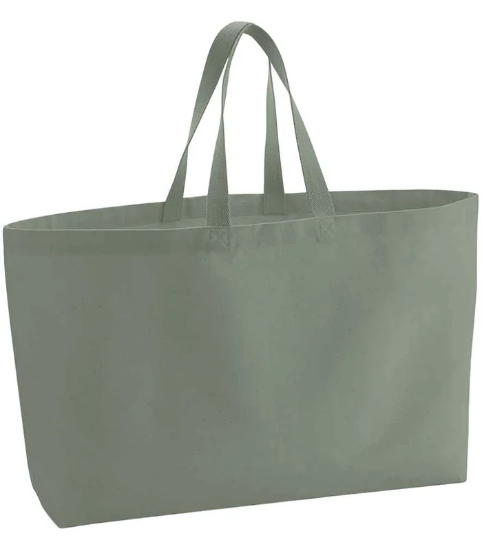 Westford Mill Westford Mill Oversized Canvas Tote Bag in DUG