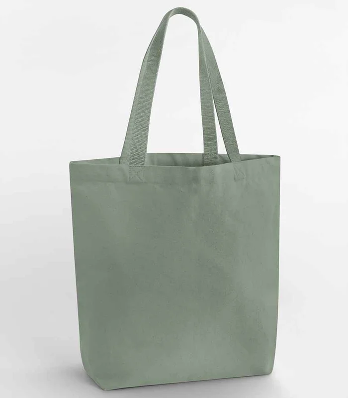 Westford Mill Westford Mill Heavyweight Canvas Tote Bag in Dusty Green