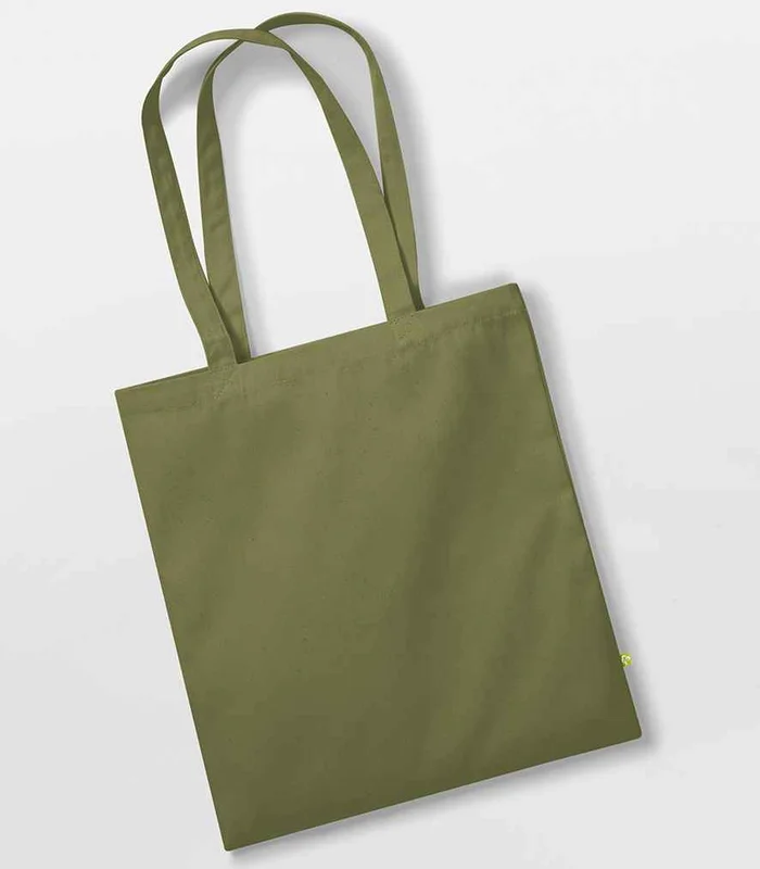 Westford Mill Westford Mill EarthAware® Organic Bag For Life in Bright Olive