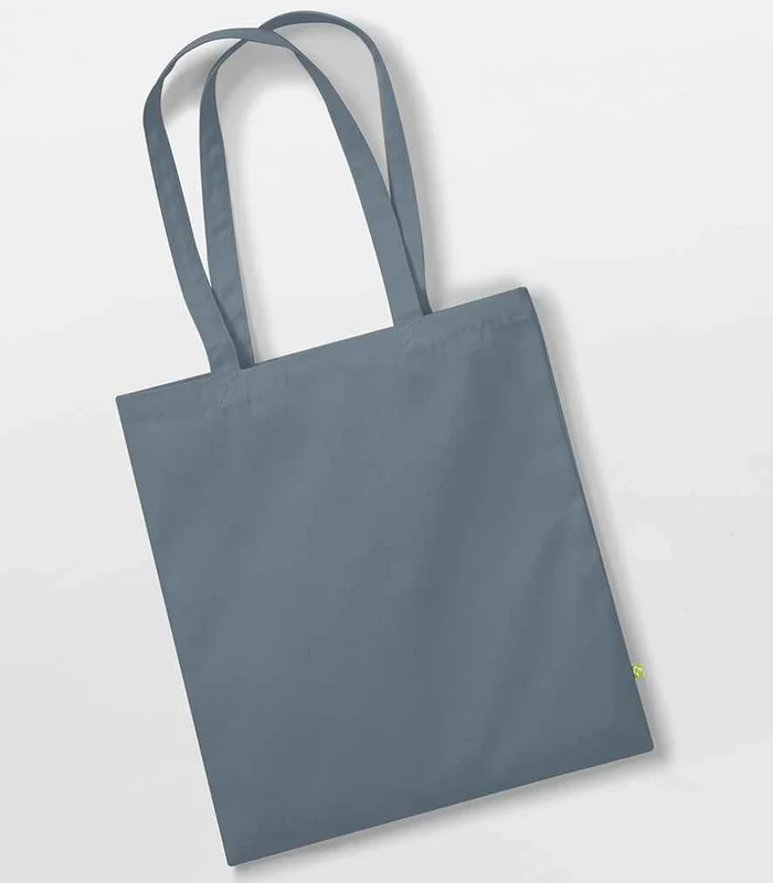 Westford Mill Westford Mill EarthAware® Organic Bag For Life in Dusty Blue