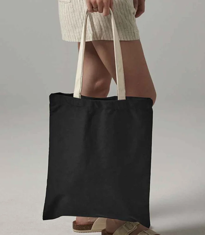 Westford Mill Westford Mill EarthAware® Organic Bag For Life - Contrast Handles in BK/NT