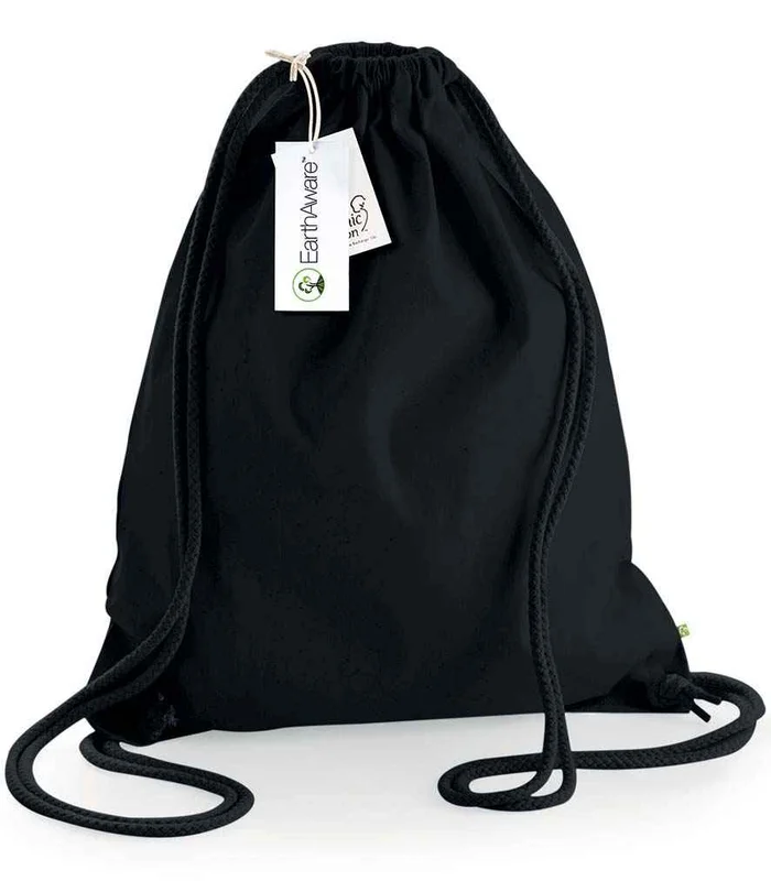 Westford Mill Westford Mill EarthAware® Organic Gymsac in BK/BK