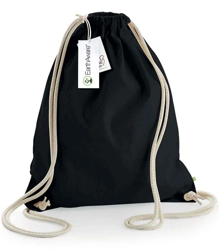 Westford Mill Westford Mill EarthAware® Organic Gymsac in BK/NT