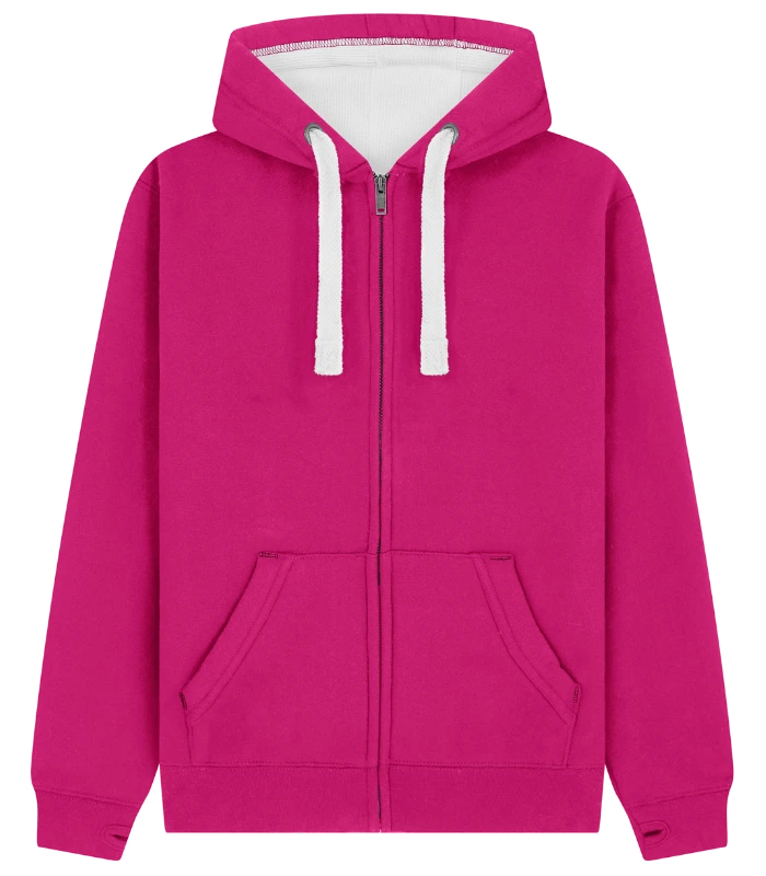 Cotton Ridge Comet Ultra Premium Zip Hoodie in Honeysuckle