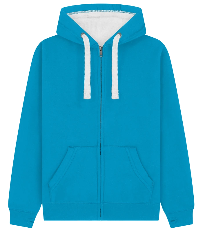 Cotton Ridge Comet Ultra Premium Zip Hoodie in Malibu