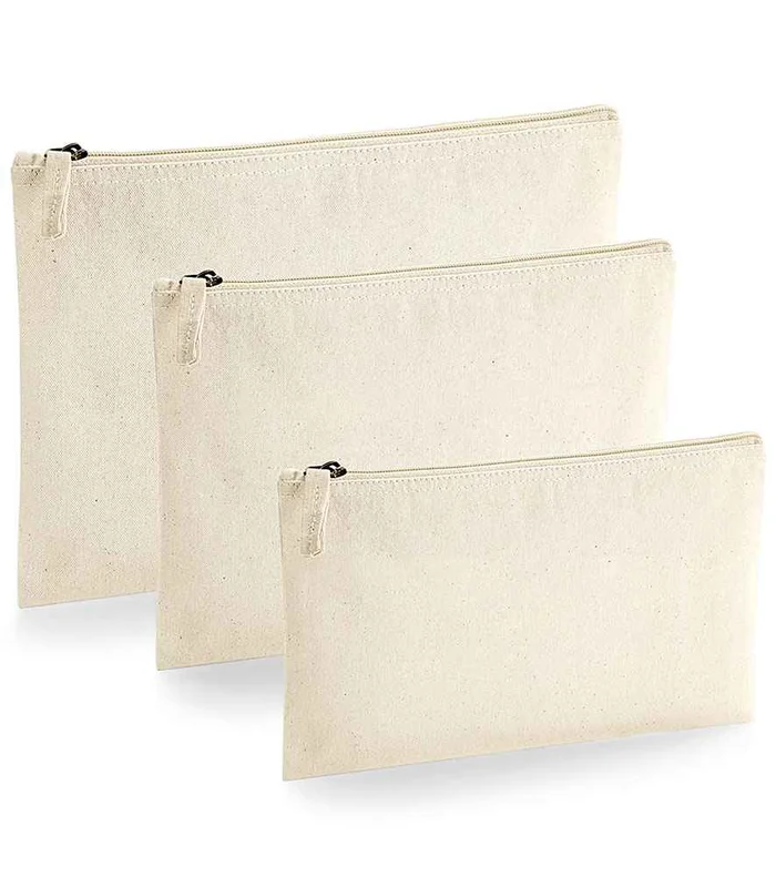 Westford Mill Westford Mill EarthAware® Organic Accessory Pouch in NAT