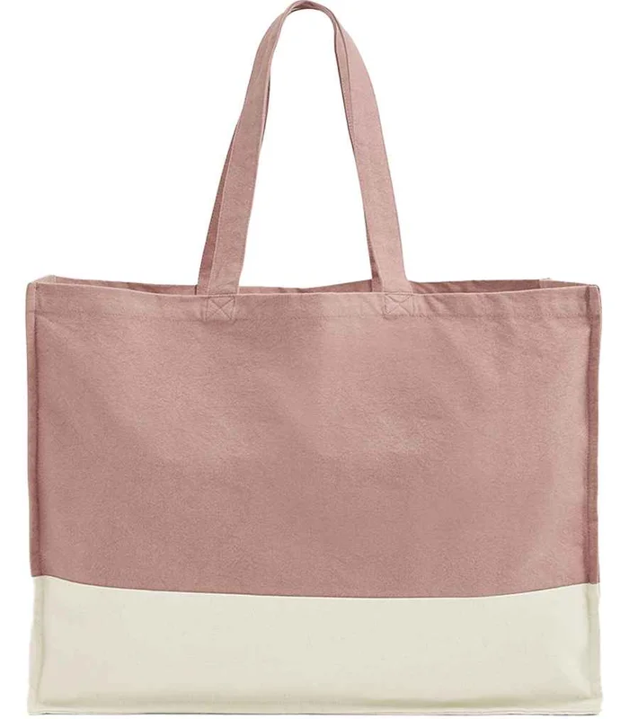 Westford Mill Westford Mill EarthAware® Organic Contrast Shopper in ROS/NT