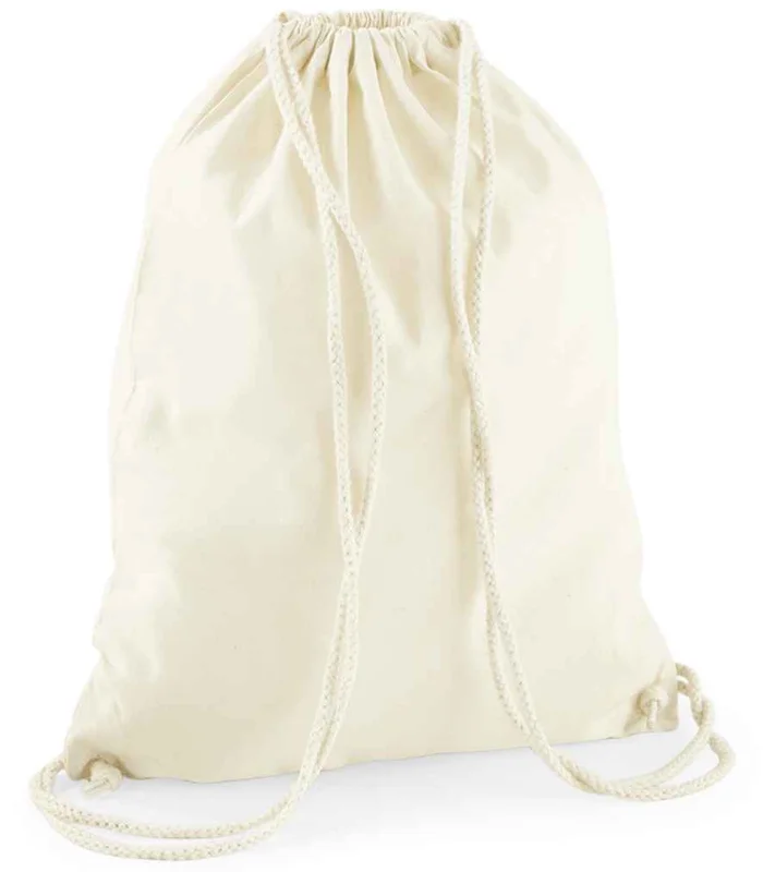 Westford Mill Westford Mill Recycled Cotton Gymsac in NAT