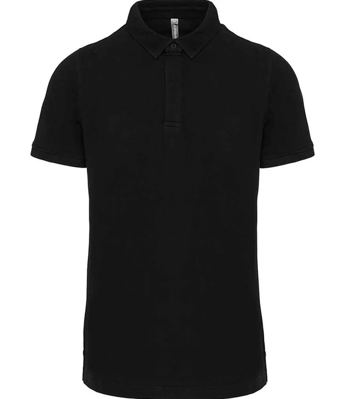 WK Designed To Work WK Designed to Work Stud Piqué Polo Shirt in Navy