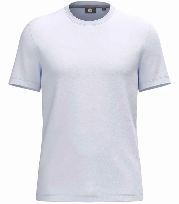 WK Designed To Work WK Designed to Work Anti-Bacterial Short Sleeve T-Shirt in White