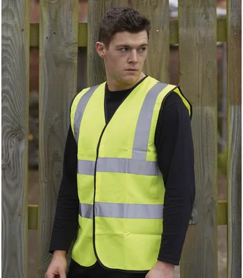 Warrior Warrior Hi-Vis Waistcoat in FLO