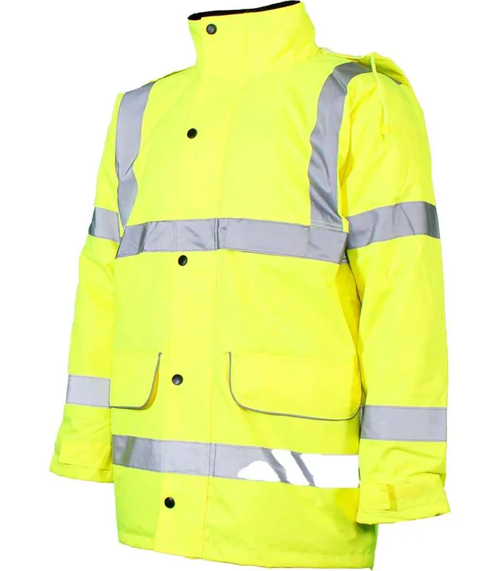Warrior Warrior Hi-Vis Traffic Jacket in FLY