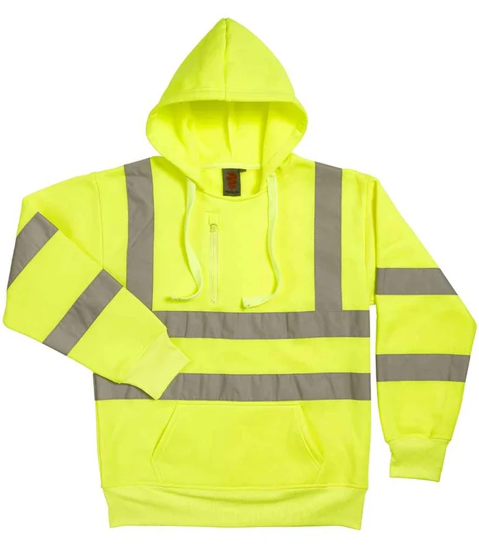 Warrior Warrior Hi-Vis Pull On Hoodie in FLY