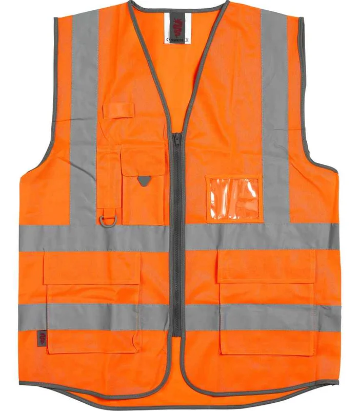 Warrior Warrior Hi-Vis Executive Waistcoat in ORA