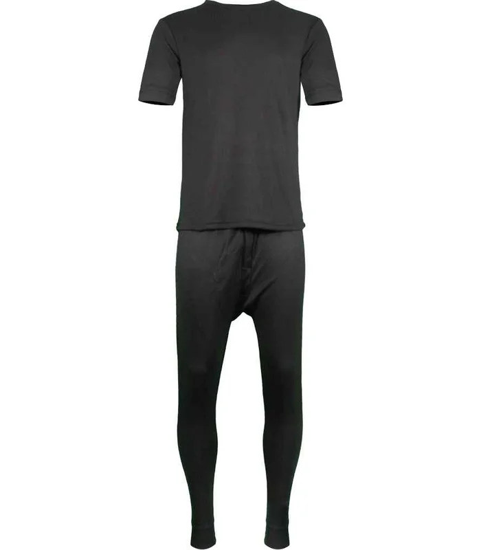 Warrior Warrior Thermal Short Sleeve T-Shirt in BLK