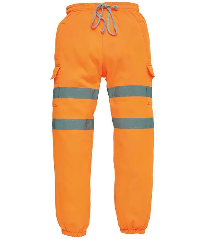 YOKO Yoko Hi-Vis Jog Pants in ORA