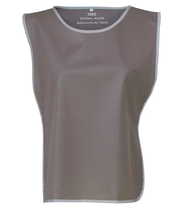 YOKO Yoko Hi-Vis Reflective Border Tabard in GRE