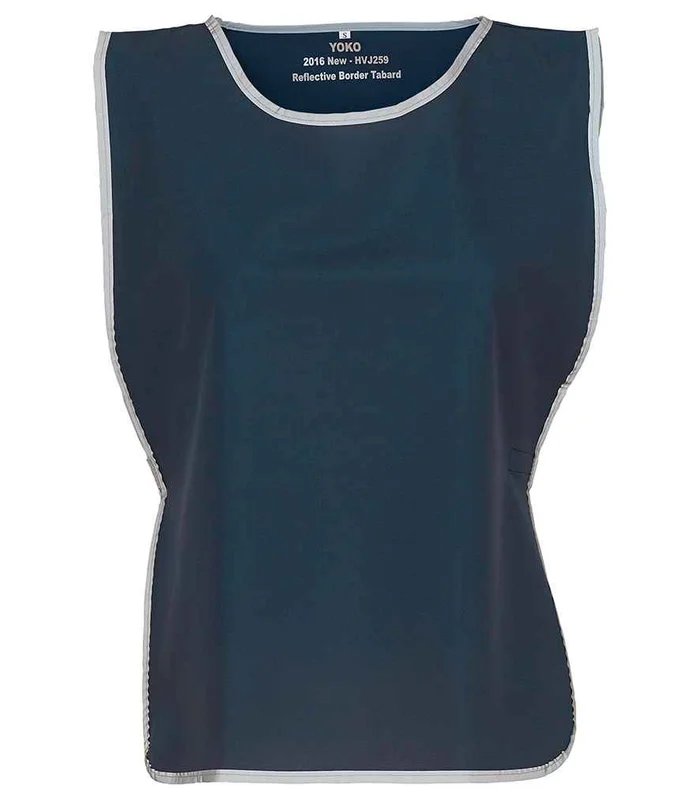 YOKO Yoko Hi-Vis Reflective Border Tabard in NAV