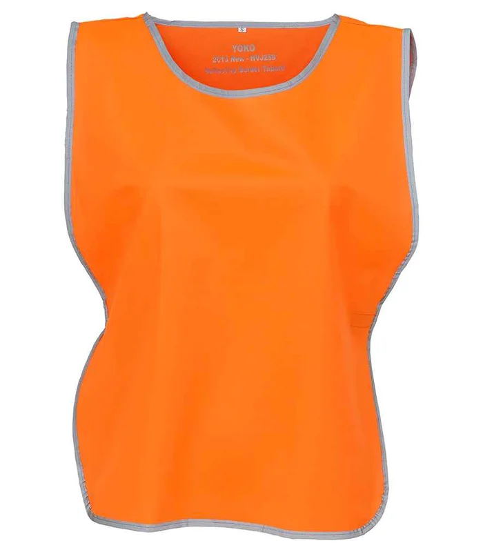 YOKO Yoko Hi-Vis Reflective Border Tabard in ORA
