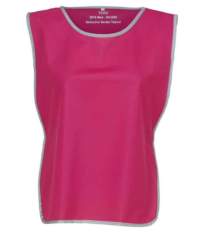 YOKO Yoko Hi-Vis Reflective Border Tabard in RAS