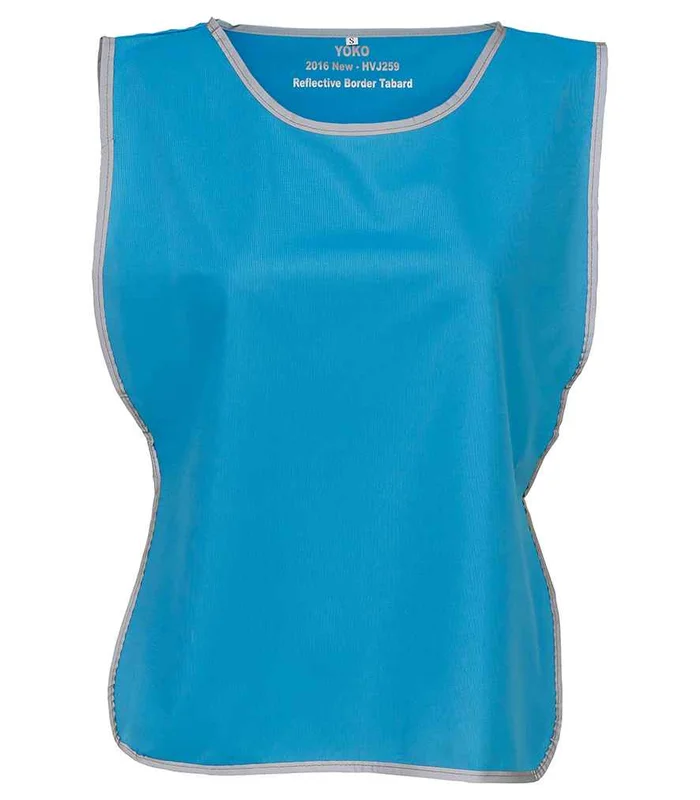 YOKO Yoko Hi-Vis Reflective Border Tabard in SAP
