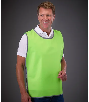 YOKO Yoko Hi-Vis Reflective Border Tabard in SAP