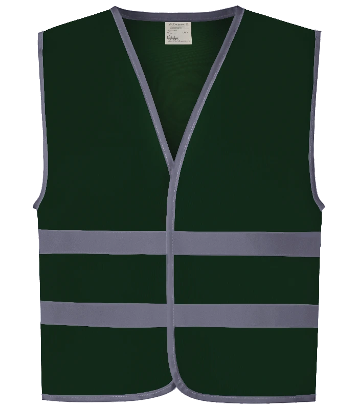 YOKO Yoko Hi-Vis Two Band and Braces Waistcoat in PCG