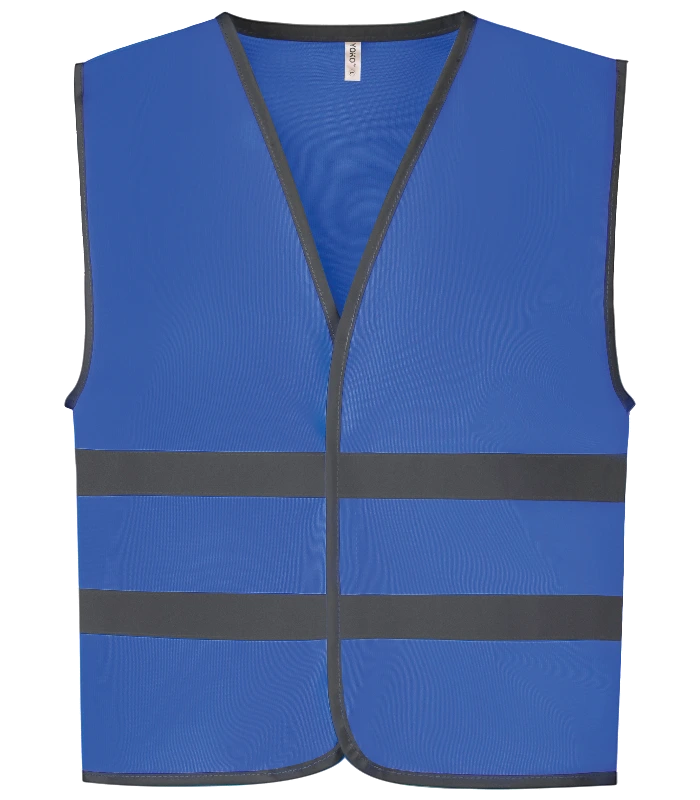 YOKO Yoko Hi-Vis Two Band and Braces Waistcoat in ROY