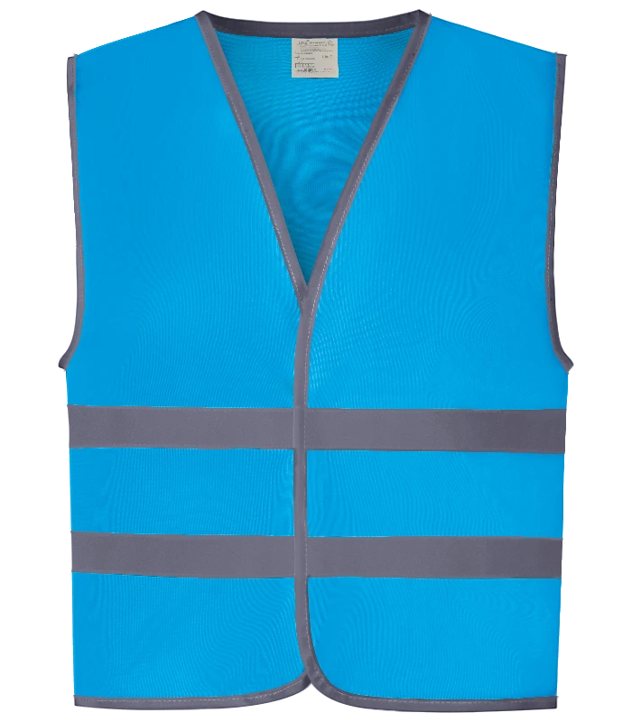 YOKO Yoko Hi-Vis Two Band and Braces Waistcoat in SAP