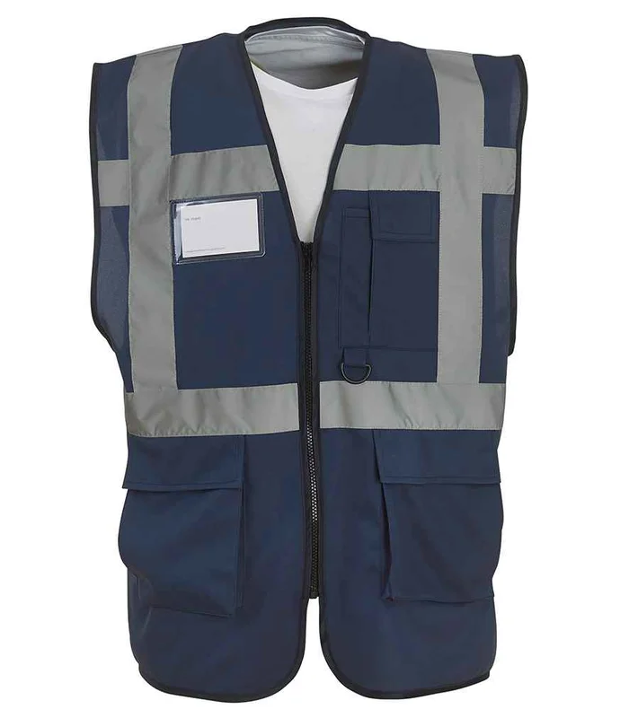 YOKO Yoko Executive Waistcoat in NAV