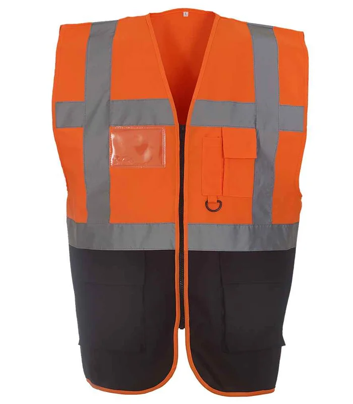 YOKO Yoko Executive Waistcoat in OR/NV