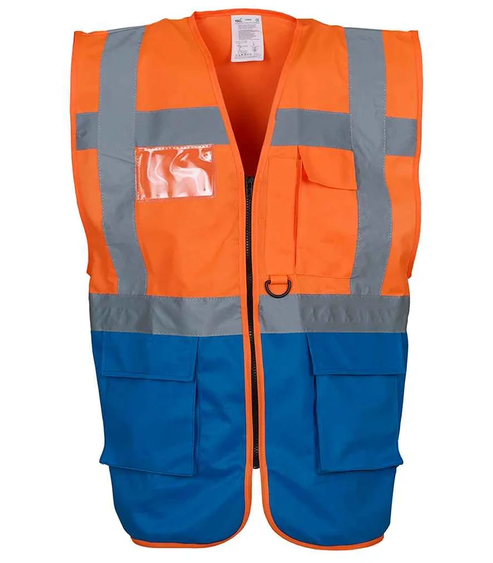 YOKO Yoko Executive Waistcoat in OR/RY